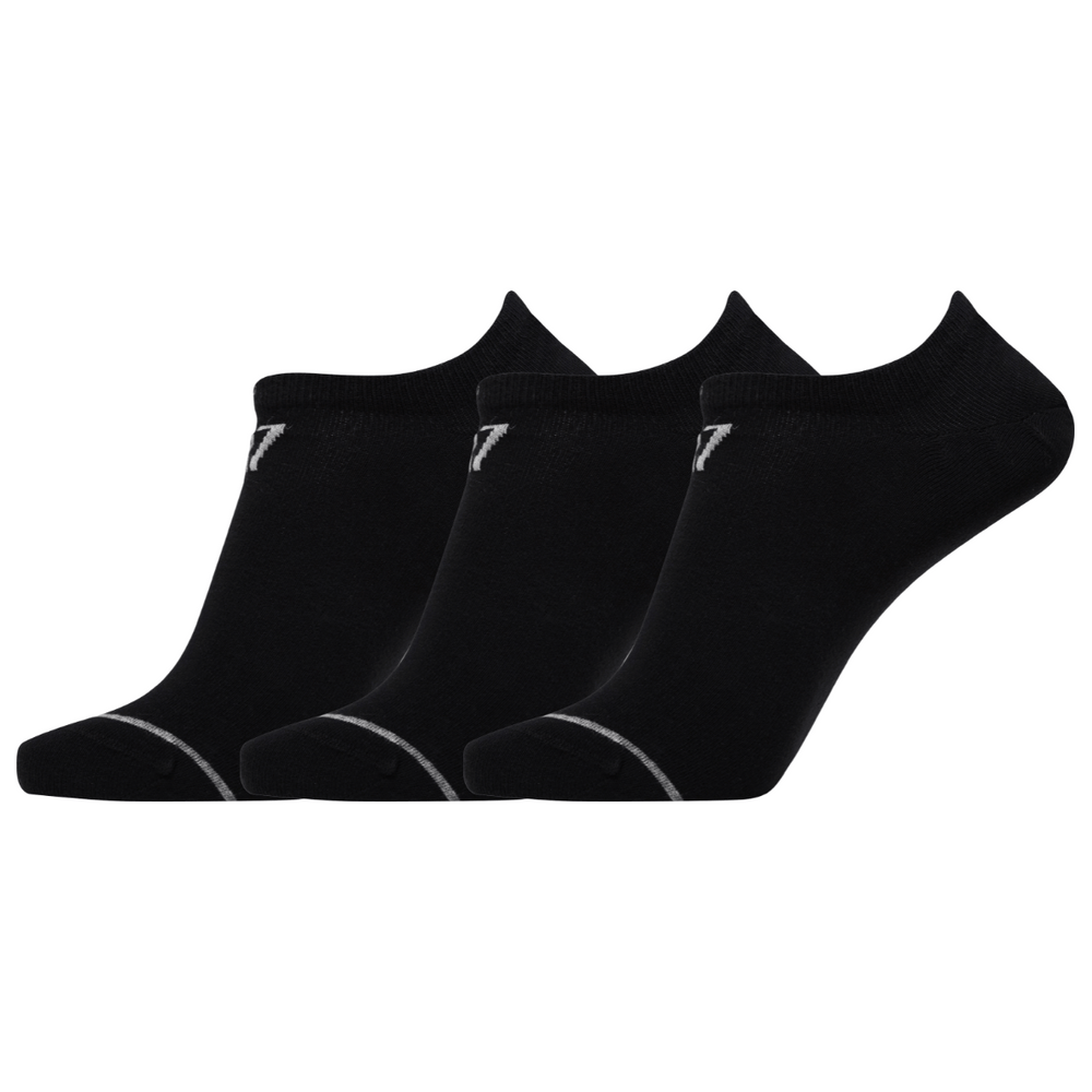 CR7 Socks - 3 Pack Footies Men (black)
