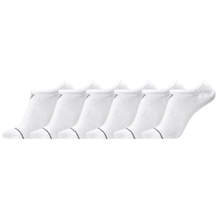 CR7 Socks - 6 Pack Footies Men (white)
