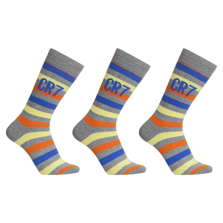 CR7 Socks - 3 Pack Men (big stripes)
