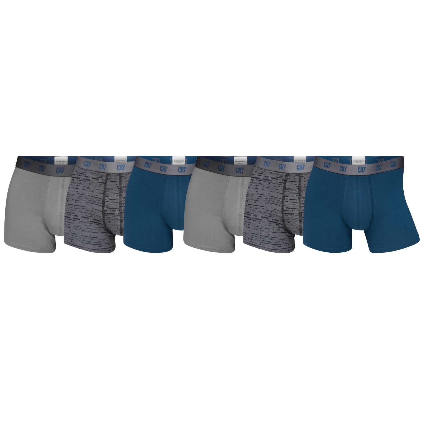 CR7 Trunks - 6 Pack Herren (multicolour)