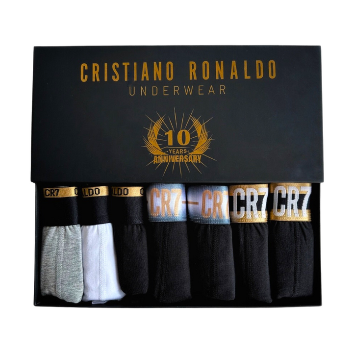 CR7 Trunks - 7 Pack Men  + Gift Box  (multicolour)