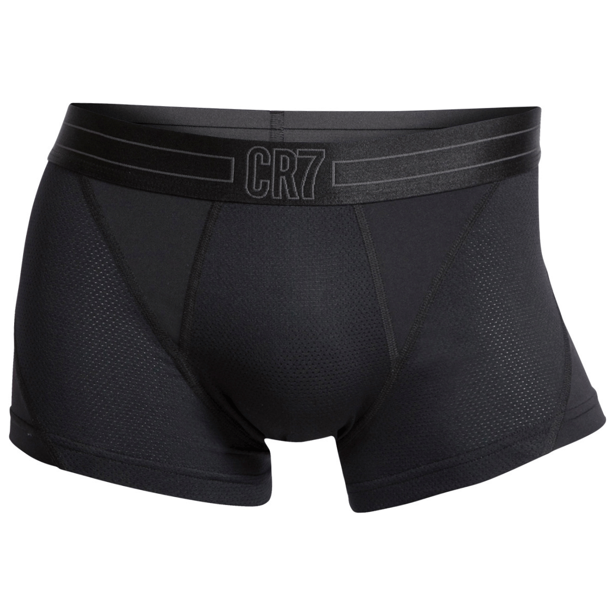 CR7 Trunks - Single Pack Men Microfiber/Mesh (black) (XS/S)