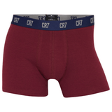 CR7 Trunks – 3 Pack Herren (mehrfarbig/blauer Bund)