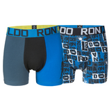 CR7 Trunks – 2 Pack Jungs (blau Mix)