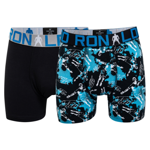 CR7 Trunks - 2 Pack Boys (black/blue mix)
