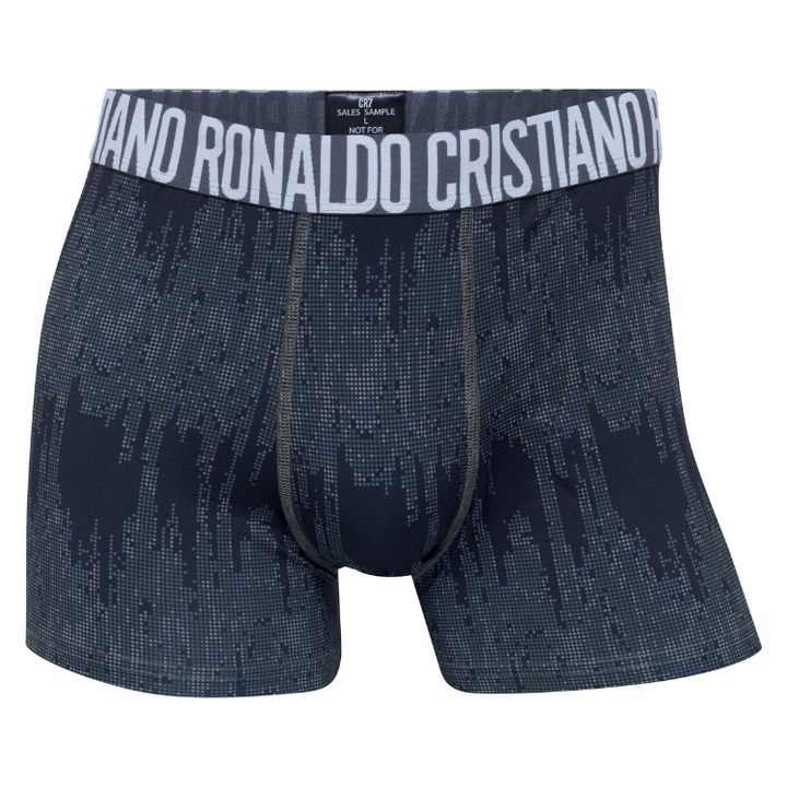 CR7 Trunks - 2 Pack Herren Mikrofaser (grau Mix)