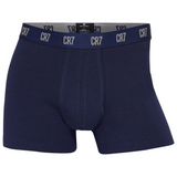 CR7 Trunks – 3 Pack Herren (mehrfarbig/blauer Bund)