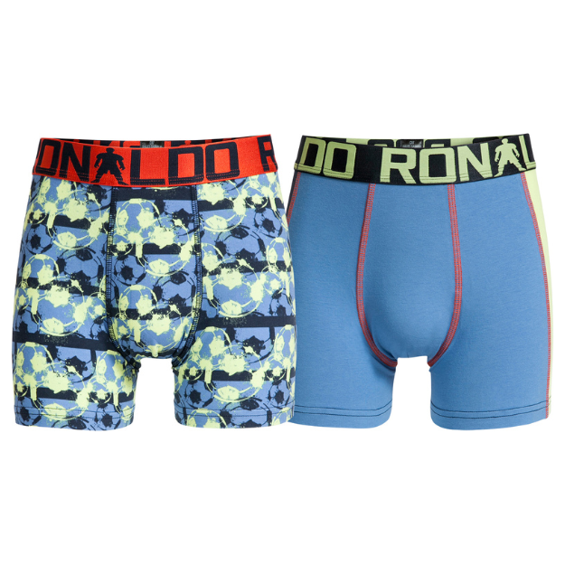 CR7 Trunks – 2 Pack Jungs (blau Mix)