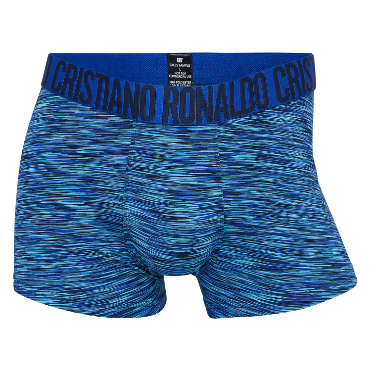 CR7 Trunks - 2 Pack Herren Mikrofaser (blau Mix) (S)
