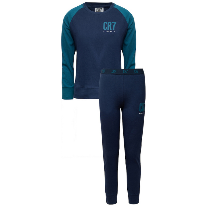 CR7 Pyjama - Jungs (blau uni)
