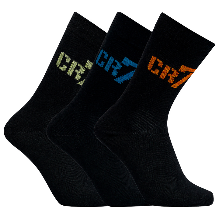 CR7 Socken - 3 Pack Jungs (schwarz)