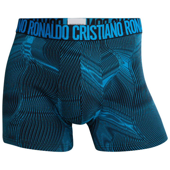 CR7 Trunks - 3 Pack Herren (blau Mix uni/muster)