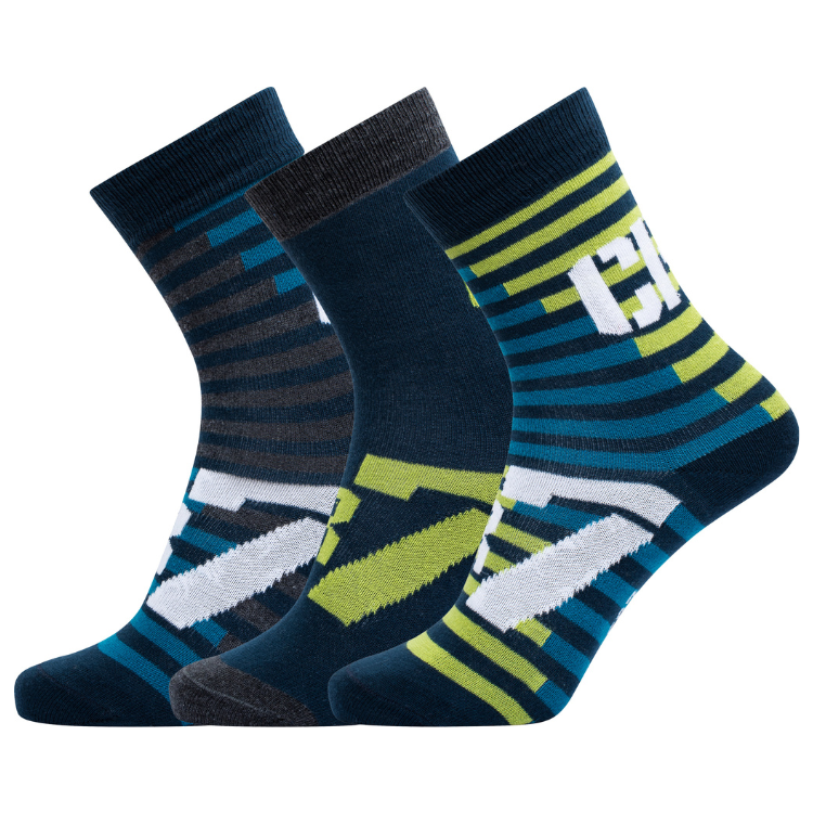 CR7 Socken – 3 Pack Jungs (große Streifen Mix)