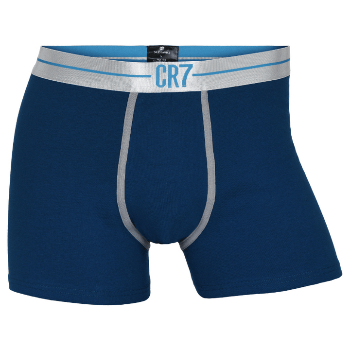 CR7 Trunks - 2 Pack Herren (grau/blau Mix)