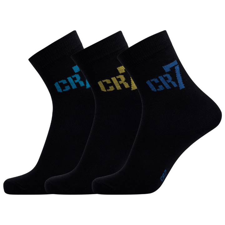 CR7 Socken - 3 Pack Jungs (schwarz)