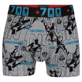 CR7 Trunks - 2 Pack Boys (grey/black mix)