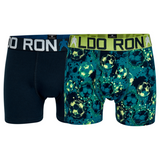 CR7 Trunks – 2 Pack Jungs (blau/grün Mix)