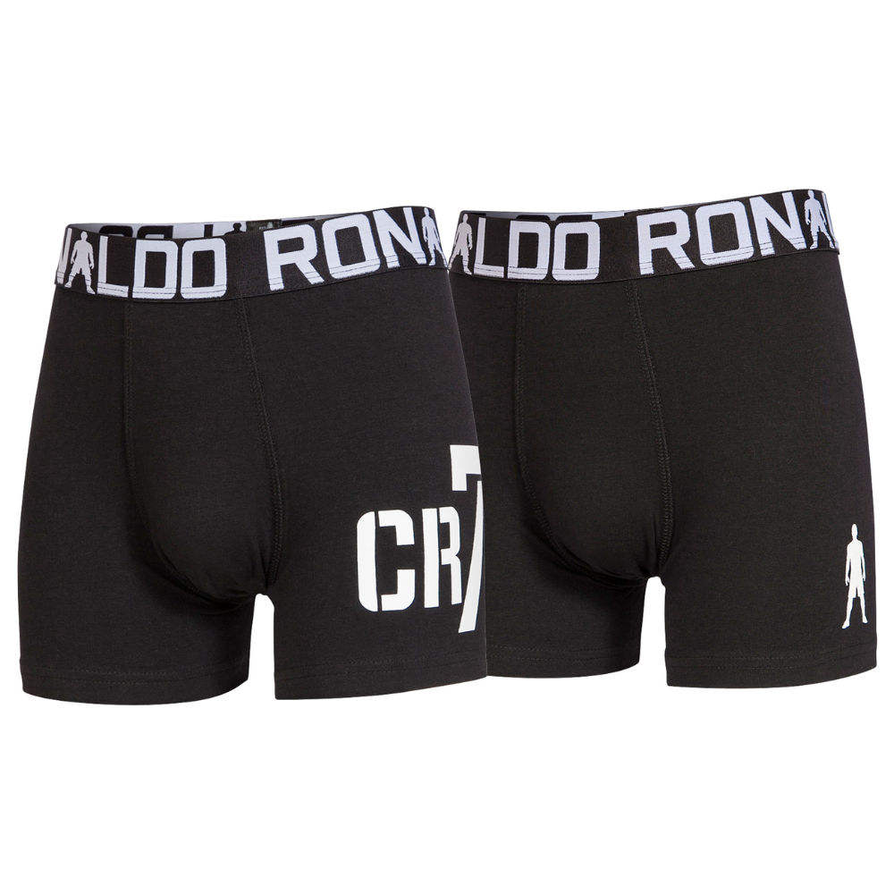 CR7 Trunks 2 Pack Boys black