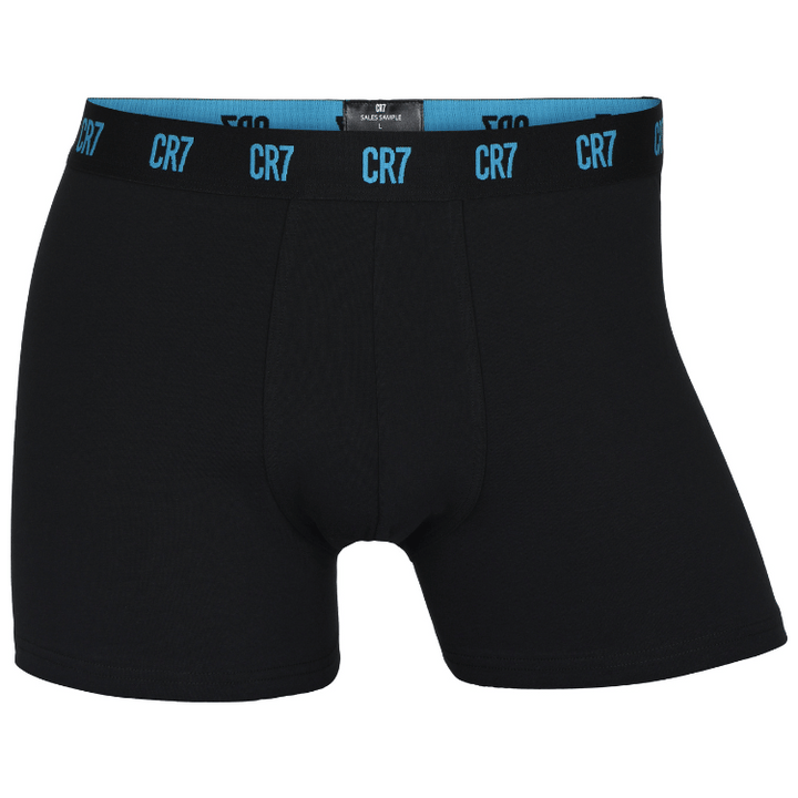 CR7 Trunks - 3 Pack Herren (schwarz/blau Mix) (S)