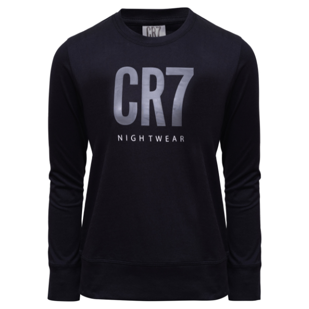 CR7 Pyjama - Jungs (schwarz uni) (6)