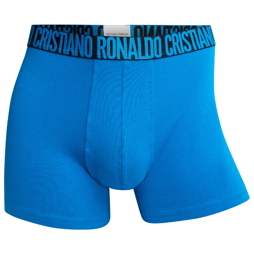 CR7 Trunks - 3 Pack Herren (blau Mix uni/muster)