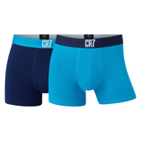 CR7 Trunks - 2 Pack Herren (blau Mix)