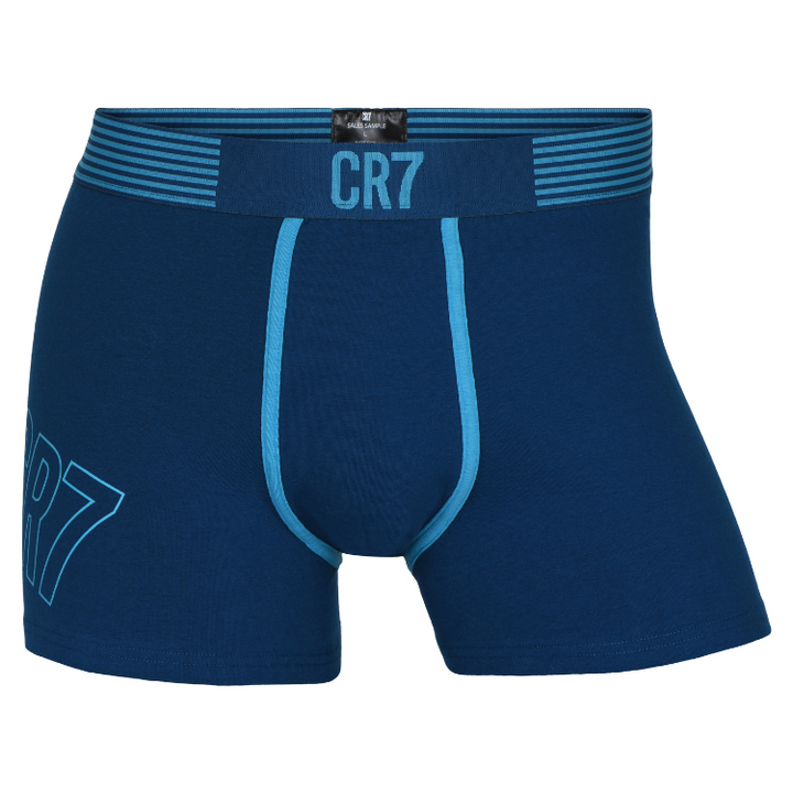 CR7 Trunks - 2 Pack Herren (blau/grau)