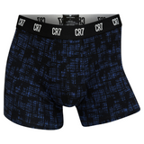 CR7 Trunks - 3 Pack Herren (schwarz/blau Mix)