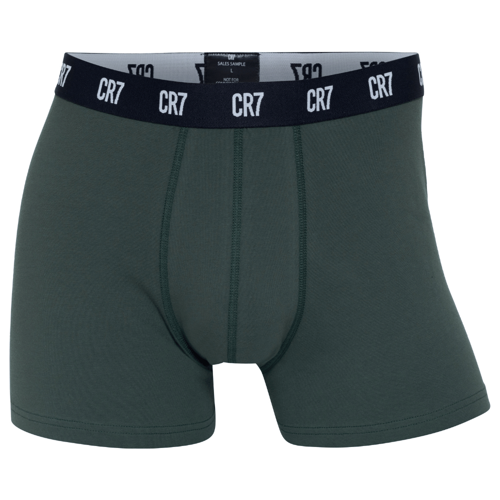 CR7 Trunks - 3 Pack Herren (schwarz/khaki Mix)