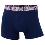 CR7 Trunks – 3 Pack Herren (mehrfarbig/lila Bund)