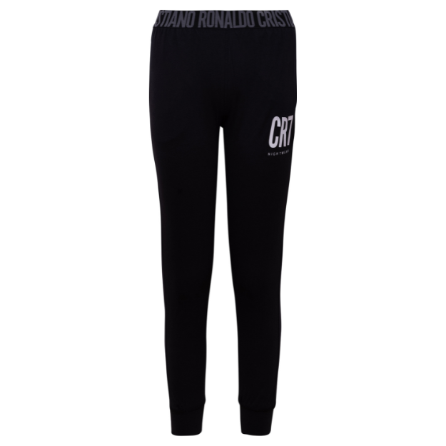 CR7 Pyjama - Jungs (schwarz uni) (6)