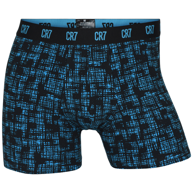 CR7 Trunks - 3 Pack Herren (schwarz/blau Mix) (S)