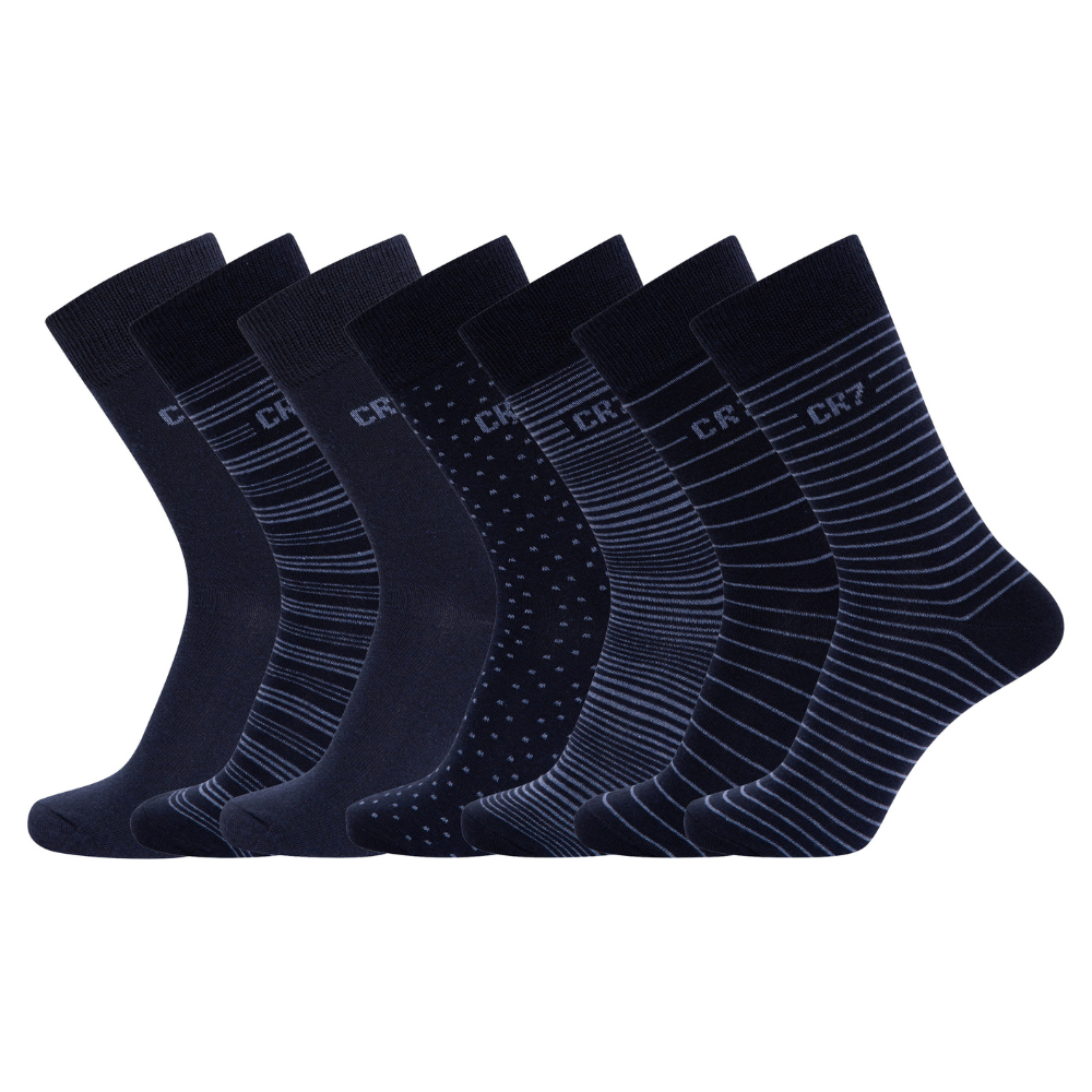 CR7 Socks - 7 Pack Men (blue mix)