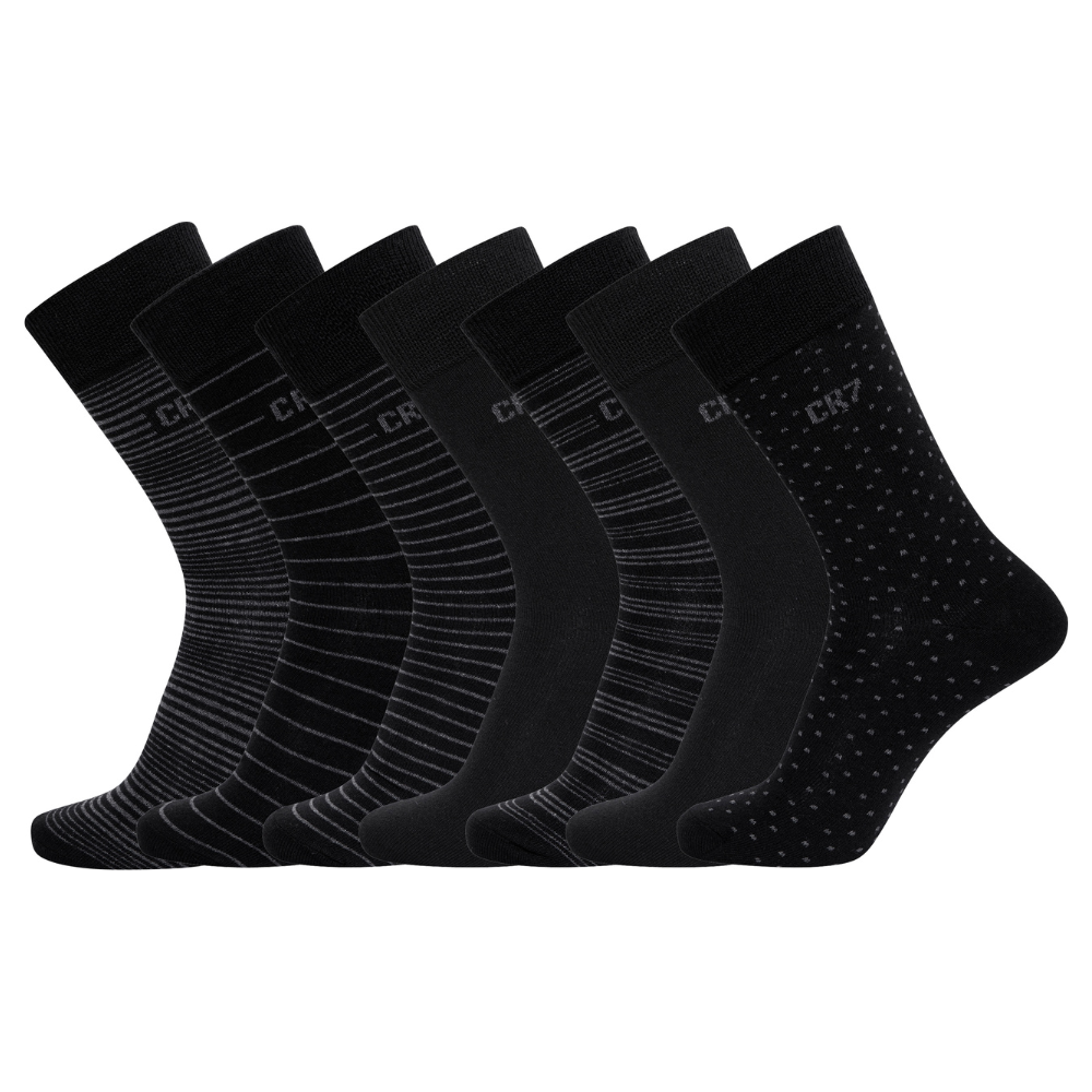 CR7 Socks - 7 Pack Men (black mix)