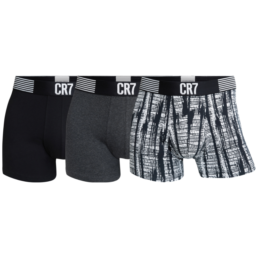 CR7 Trunks - 3 Pack Herren (dunkler Mix)