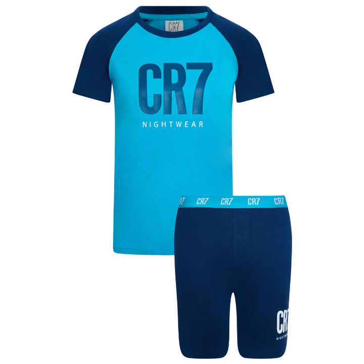 CR7 Pyjama kurz - Jungs (blau)