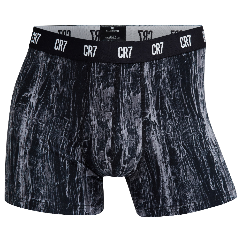 CR7 Trunks – 5 Pack Fashion Men + Reisetasche (dunkler Mix)