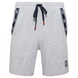 CR7 Pyjama kurz - Herren (hellgrau/dunkelblau)