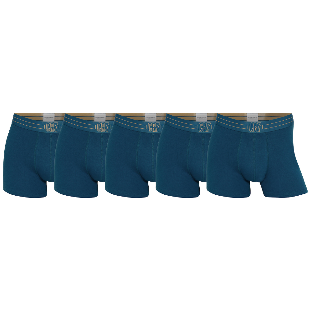 CR7 Trunks - 5 Pack Herren (marineblau)