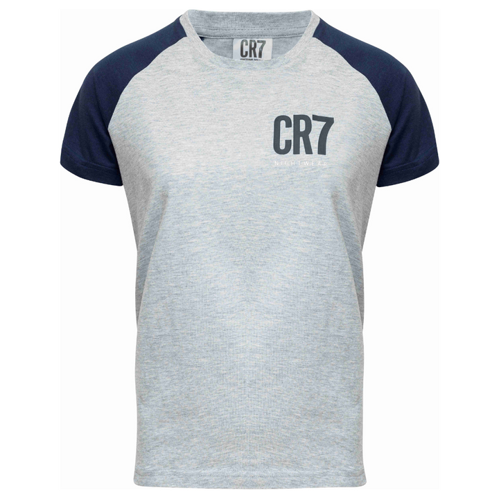 CR7 Pyjama kurz - Jungs (grau/blau)