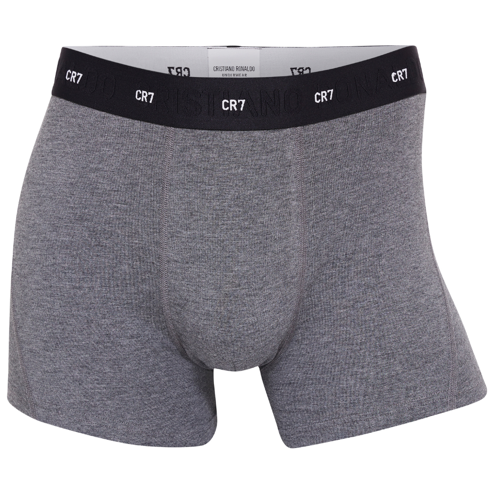 CR7 Trunks - 3 Pack Soft Bamboo Men (black/grey)