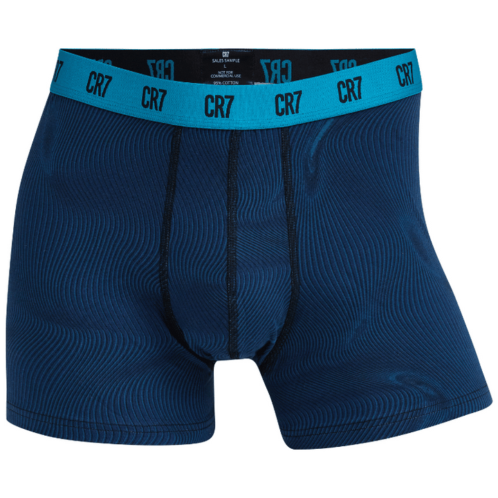 CR7 Trunks - 3 Pack Herren (blau Mix)