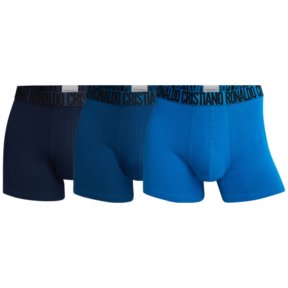 CR7 Trunks - 3 Pack Men (blue mix uni)
