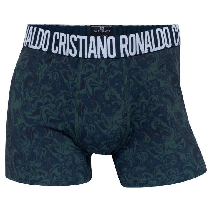 CR7 Trunks - 2 Pack Herren Mikrofaser (blau Mix)
